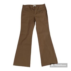 Calvin Klein Pants size 8 in chocolate brown. Low rise